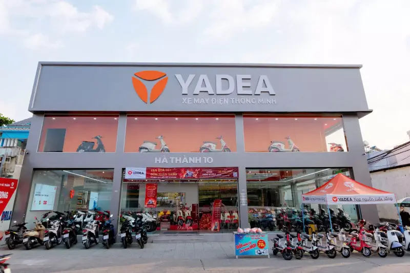 Chuỗi cửa hàng hệ thống xe điện Yadea